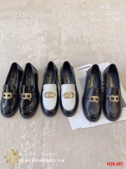 H28-287 Chanel giày lười siêu cấp