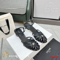 H56-105 Celine sandal cao 5cm siêu cấp