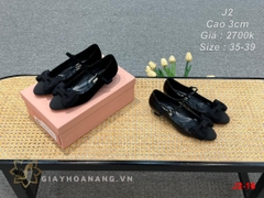 J2-16 Miu Miu giày cao 3cm siêu cấp