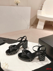 J43-53 Chanel sandal cao gót 8cm siêu cấp