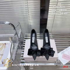 J5-2 Jimmy Choo giày cao 8cm siêu cấp