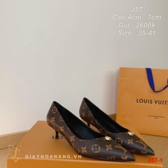 J57-1 Louis Vuitton giày cao 4cm , 7cm siêu cấp