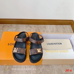 J57-6 Louis Vuitton sandal cao 5cm siêu cấp