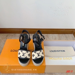 J57-7 Louis Vuitton sandal cao gót 9cm , 12cm siêu cấp