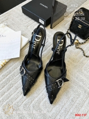 K62-117 Dior sandal cao 6cm siêu cấp