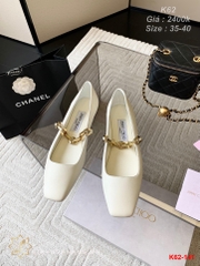 K62-141 Jimmy Choo giày bệt siêu cấp