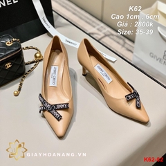 K62-82 Jimmy Choo giày cao 1cm , 6cm siêu cấp