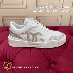 K78-286 Dolce & Gabbana giày thể thao siêu cấp