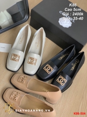 K86-504 Chanel giày cao 5cm siêu cấp