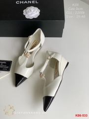 K86-533 Chanel sandal cao 5cm siêu cấp