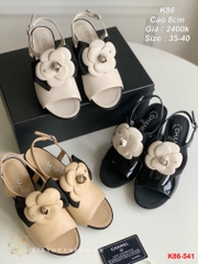 K86-541 Chanel sandal cao 7cm siêu cấp