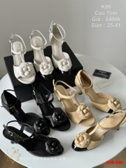 K86-546 Chanel sandal cao 7cm siêu cấp