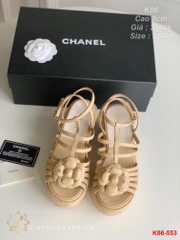 K86-553 Chanel sandal cao 8cm siêu cấp