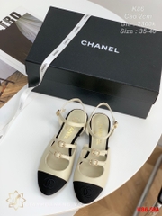 K86-584 Chanel sandal cao 2cm siêu cấp