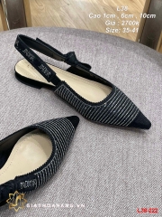L38-222 Dior sandal cao 1cm , 6cm , 10cm siêu cấp