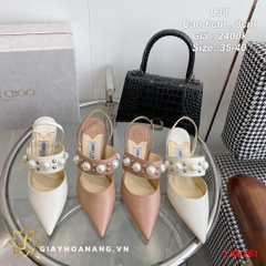 L38-261 Jimmy Choo sandal cao 6cm , 8cm siêu cấp