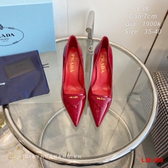 L38-305 Prada giày cao 7cm siêu cấp