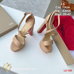 L5-158 Louboutin sandal cao 13cm siêu cấp