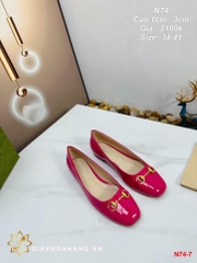 N74-7 Gucci giày cao 1cm , 3cm siêu cấp