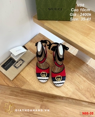 N88-35 Gucci sandal cao 10cm siêu cấp