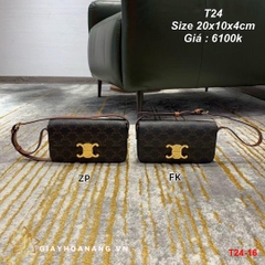 T24-16 Celine túi size 20cm siêu cấp