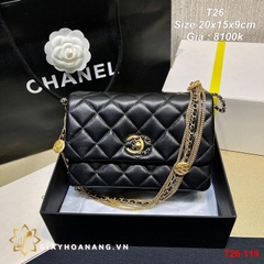 T26-119 Chanel túi size 20cm siêu cấp