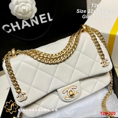 T26-120 Chanel túi size 22cm siêu cấp