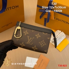 T30-923 Louis Vuitton ví size 12cm siêu cấp