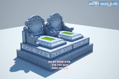 Mộ đá đôi tam sơn