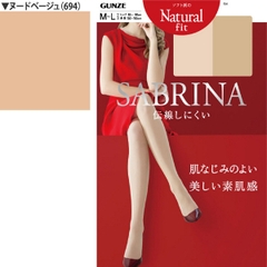 Tất sabrina natural fit màu da nhạt size ML(694)