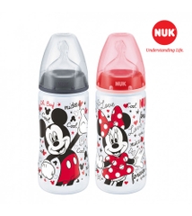 Bình sữa NUK  PP 300ml 0-6m S1