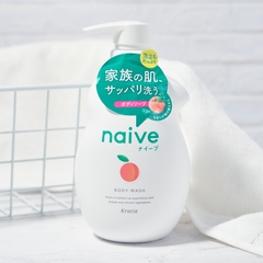 Sữa tắm Naive đào 530ml