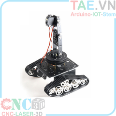 Khung Robot Tank và Cánh Tay Robot 4 Bậc DIY