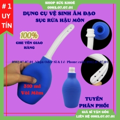 Dụng cụ thụt rửa Hậu Môn, bình xịt rửa vệ sinh Âm Đạo phụ nữ hỗ trợ điều trị phụ khoa 310ml, 220ml, buôn bán sỉ liên hệ