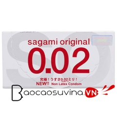 Bao cao su Sagami siêu mỏng 002