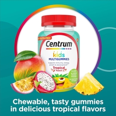 Vitamin tổng hợp vị trái cây dành cho Trẻ em - Centrum Kids Tropical Punch Flavor