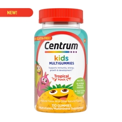 Vitamin tổng hợp vị trái cây dành cho Trẻ em - Centrum Kids Tropical Punch Flavor