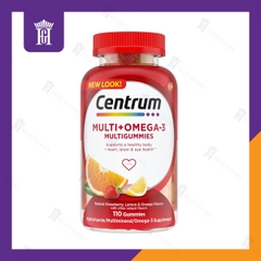Vitamin tổng hợp Centrum MultiGummies Multi + Omega 3