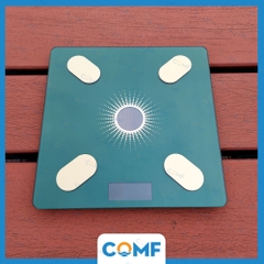 Cân sức khỏe điện tử COMF kết nối app điện thoại, pin sạc cổng USB và năng lượng mặt trời
