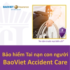Bảo hiểm Tai nạn con người / Accident insurance