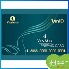 Thẻ trả trước dùng cho khám chữa bệnh - Vinmec Prepaid card