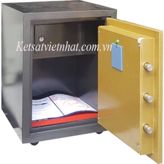 Két sắt chống cháy màu vàng Việt Nhật VN50VT vân tay Két sắt chống cháy màu vàng Việt Nhật VN50VT vân tay