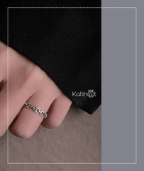 Nhẫn bạc trơn sang chảnh