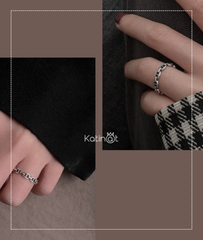 Nhẫn bạc trơn sang chảnh