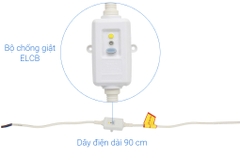 Máy nước nóng gián tiếp Ferroli 30 lít 2500W MIDO SQ