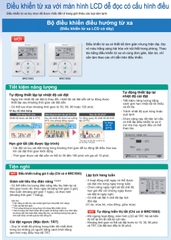 Điều khiển có dây dàn lạnh cho dòng CTKM, CDXP, CDXM Daikin BRC073A5 (kèm bộ nhận tín hiệu)