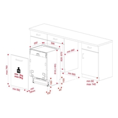 Máy rửa chén Teka DFI 46950 114270001