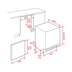 Máy rửa chén Teka DW8 59 FI 40716200