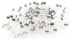 40 Pcs Quick Fast Blow 250V 2A 4A 5A 15A Glass Tube Fuses 6x30mm