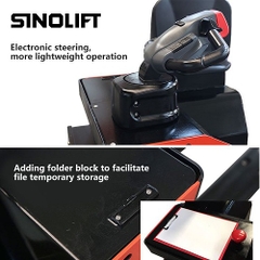 Xe nâng tay điện 2 tấn bình LITHIUM hiệu SINOLIFT model EPT20-SR